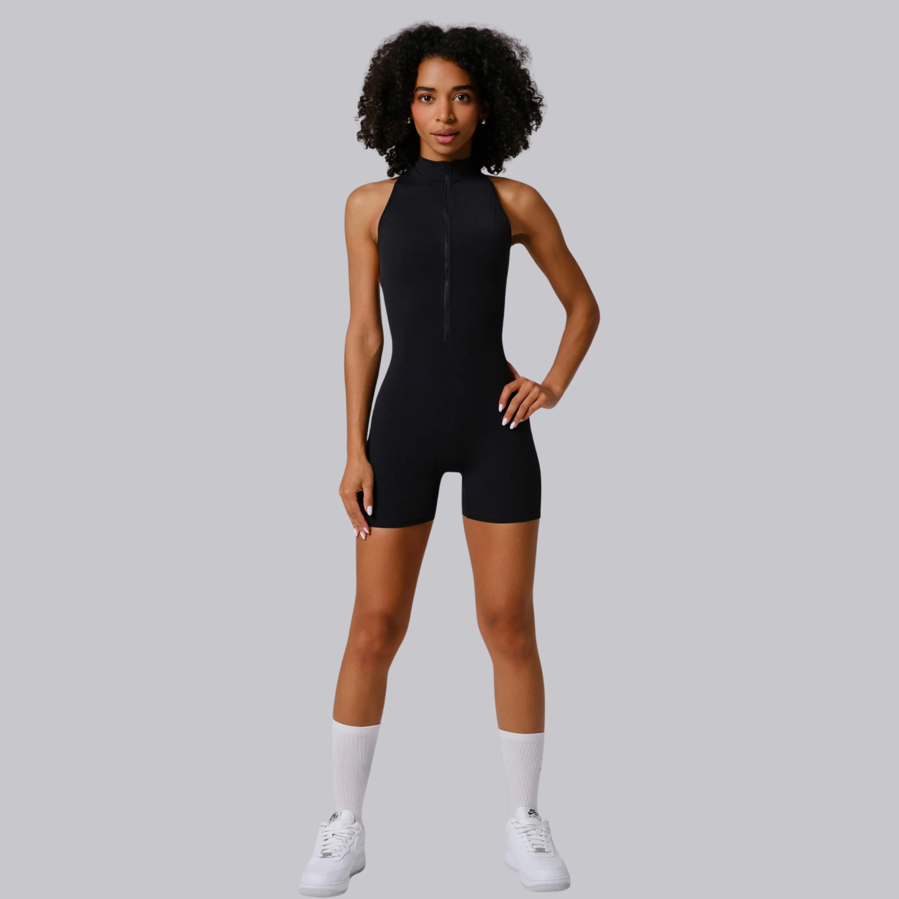 FlexAppeal Bodysuit | Black