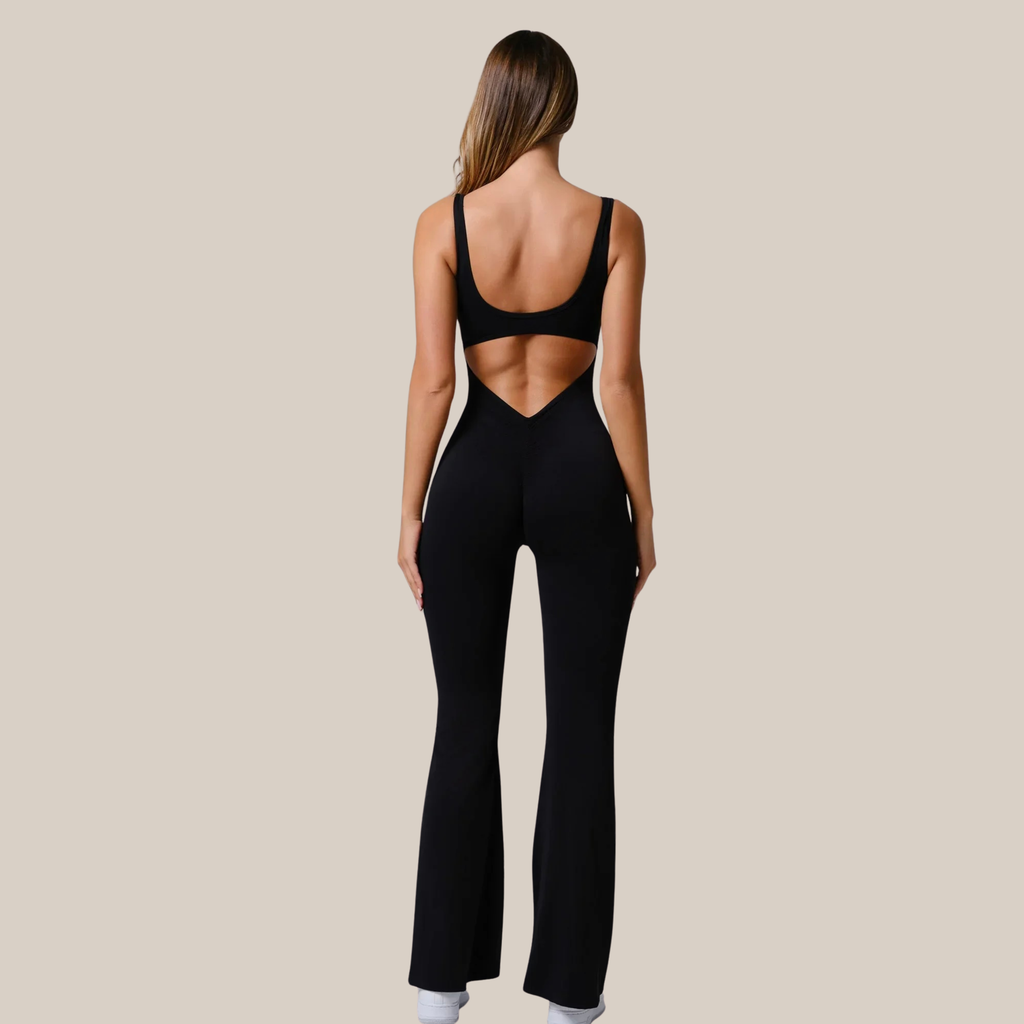 LuxeFlex Bodysuit | Black