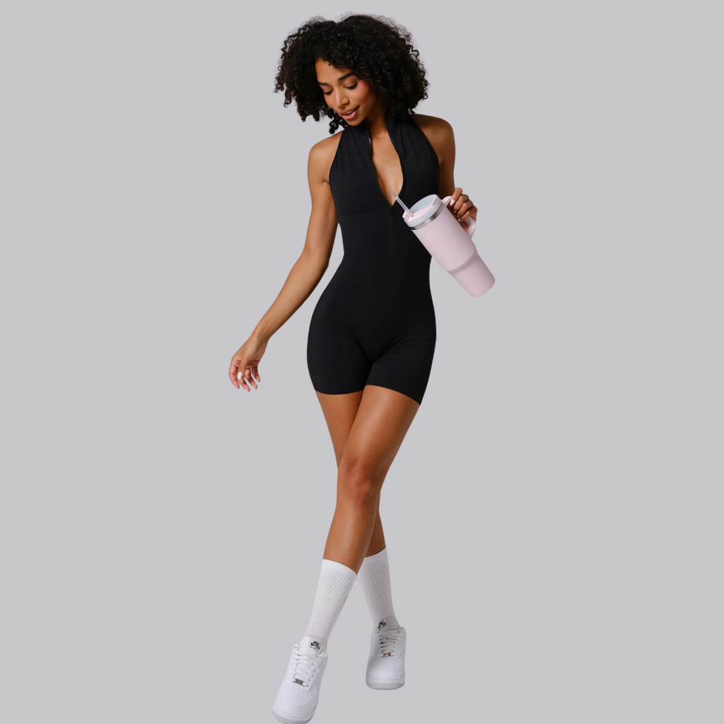 FlexAppeal Bodysuit | Black