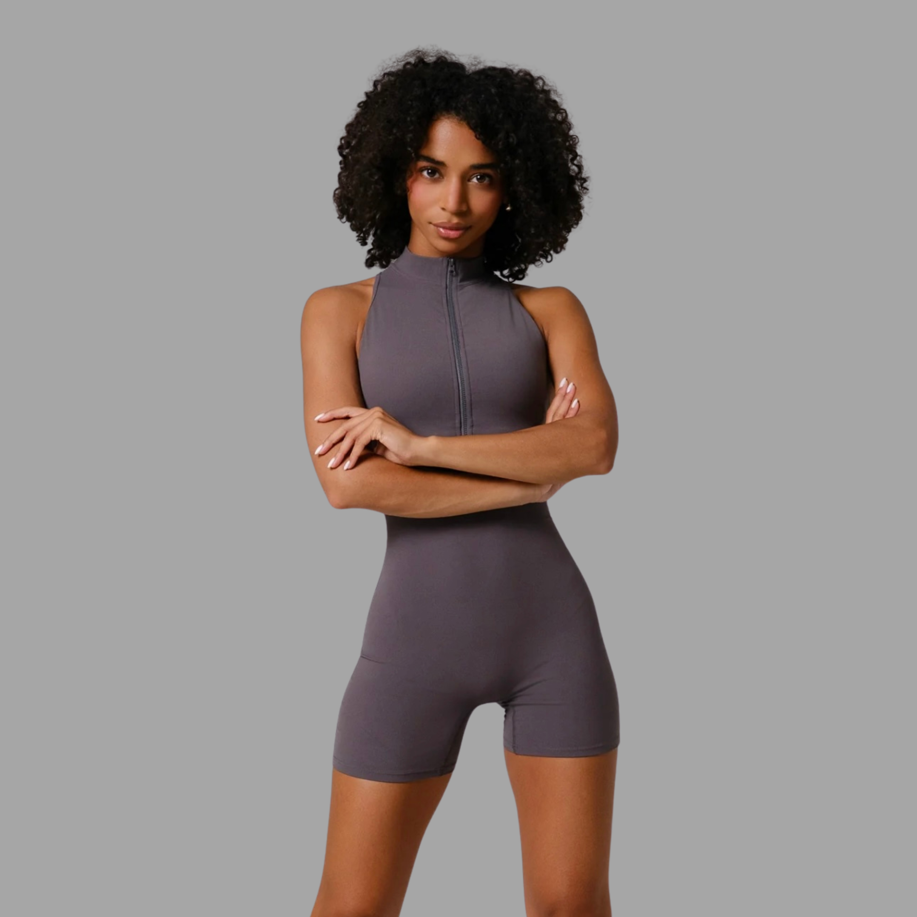 FlexAppeal Bodysuit | Grey