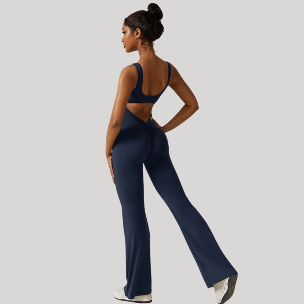 LuxeFlex Bodysuit | Navy