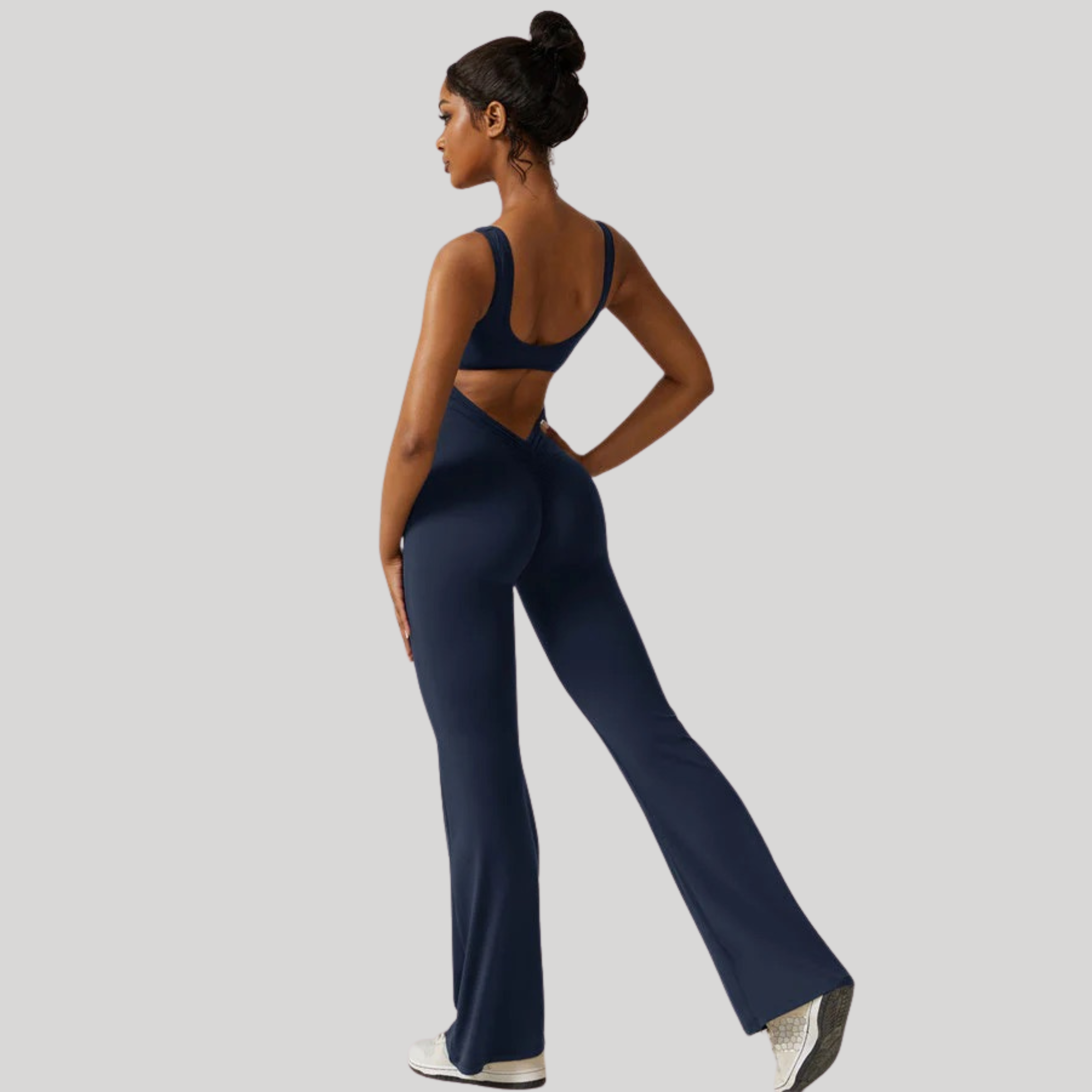 LuxeFlex Bodysuit | Navy