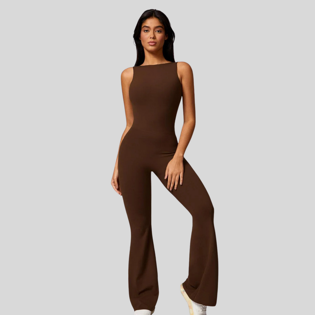 FlareFit Bodysuit | Brown