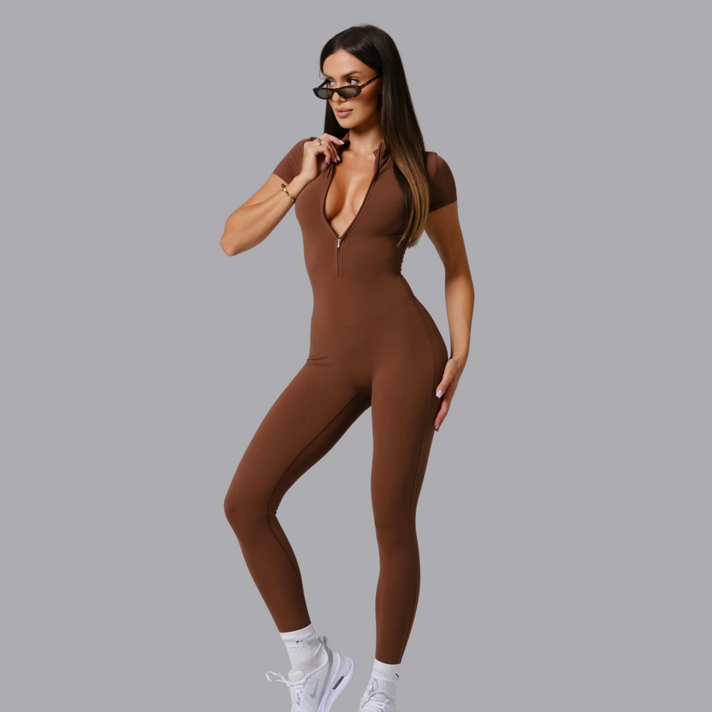 FlexiFit Bodysuit | Brown