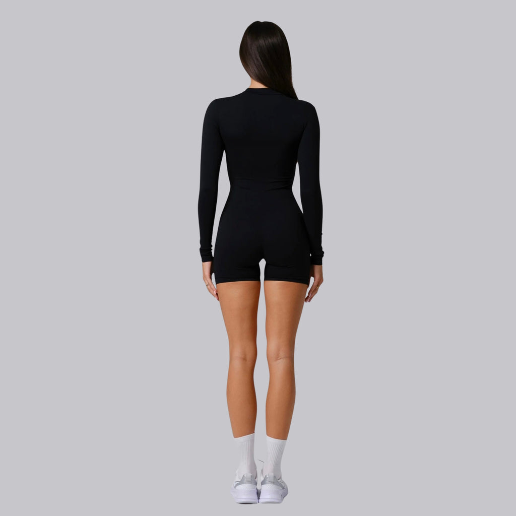 ZipFit Bodysuit | Black