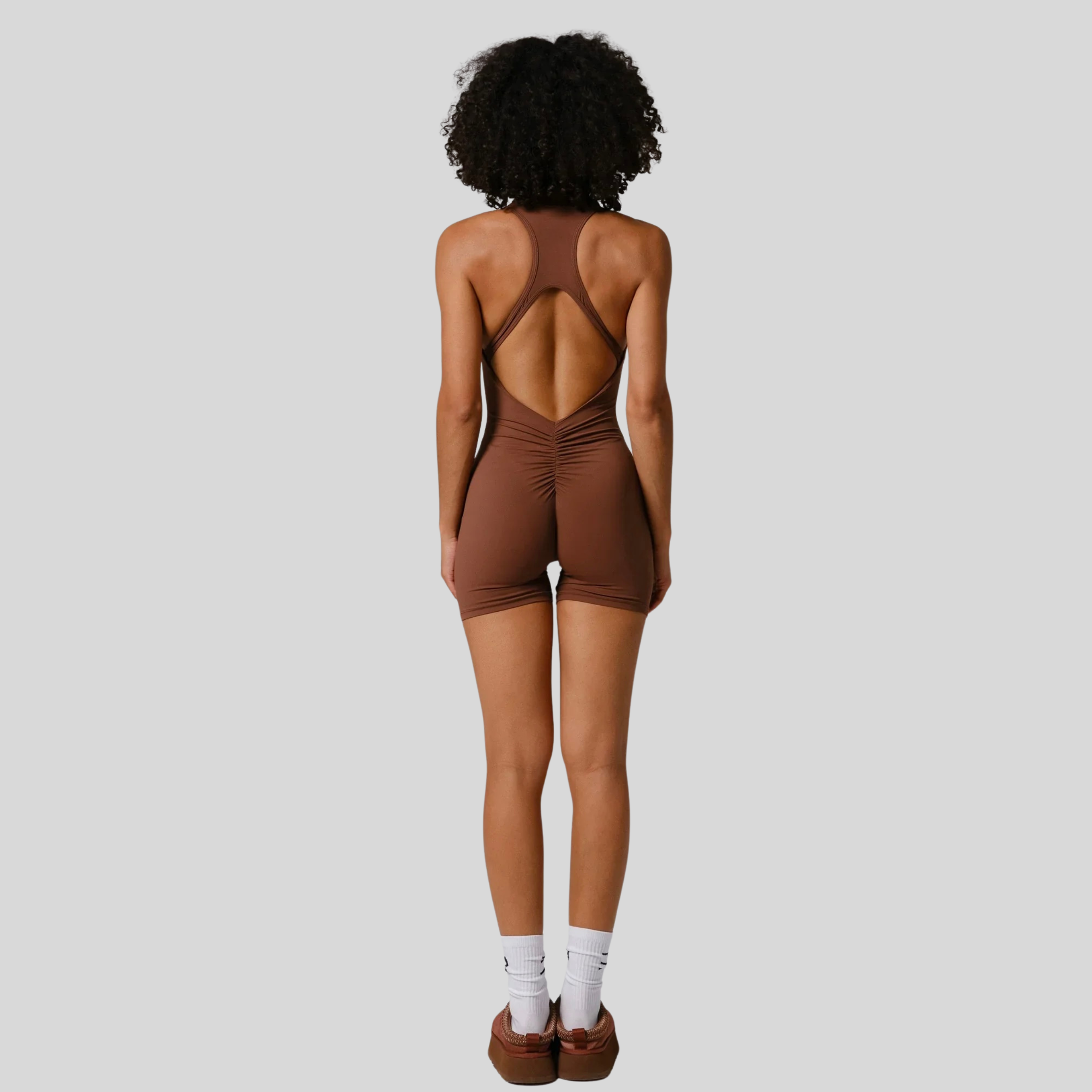FlexAppeal Bodysuit | Coffee