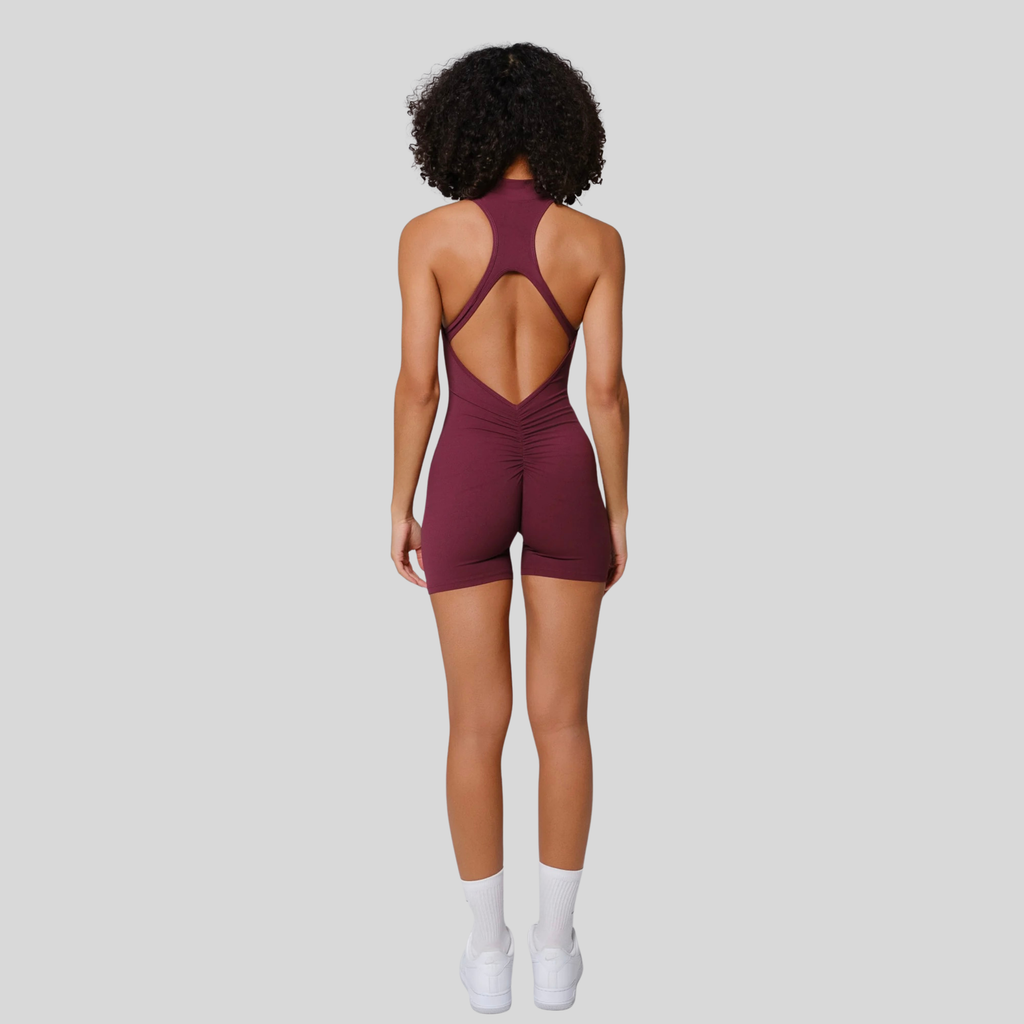 FlexAppeal Bodysuit | Wine