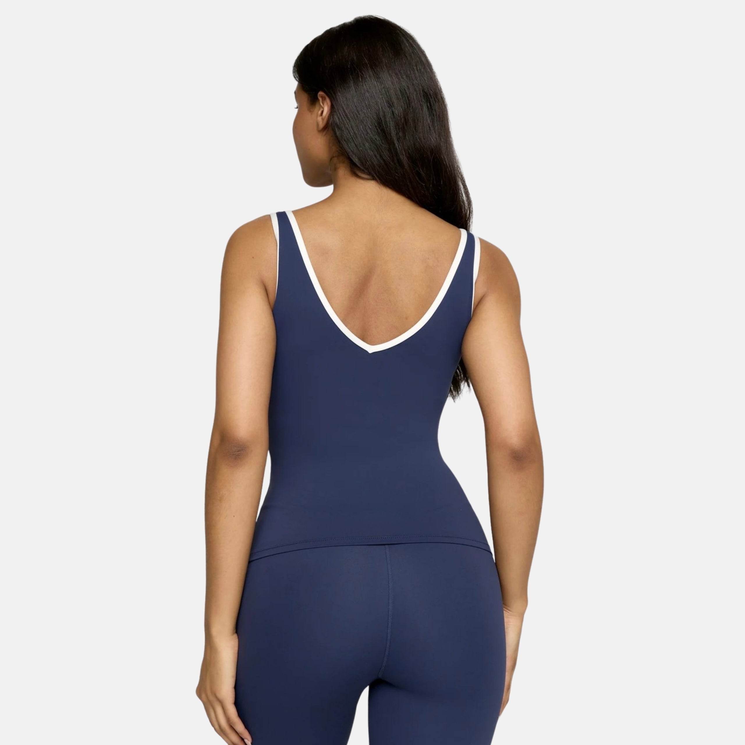 Super Sculpt Seamless Top with Stripes