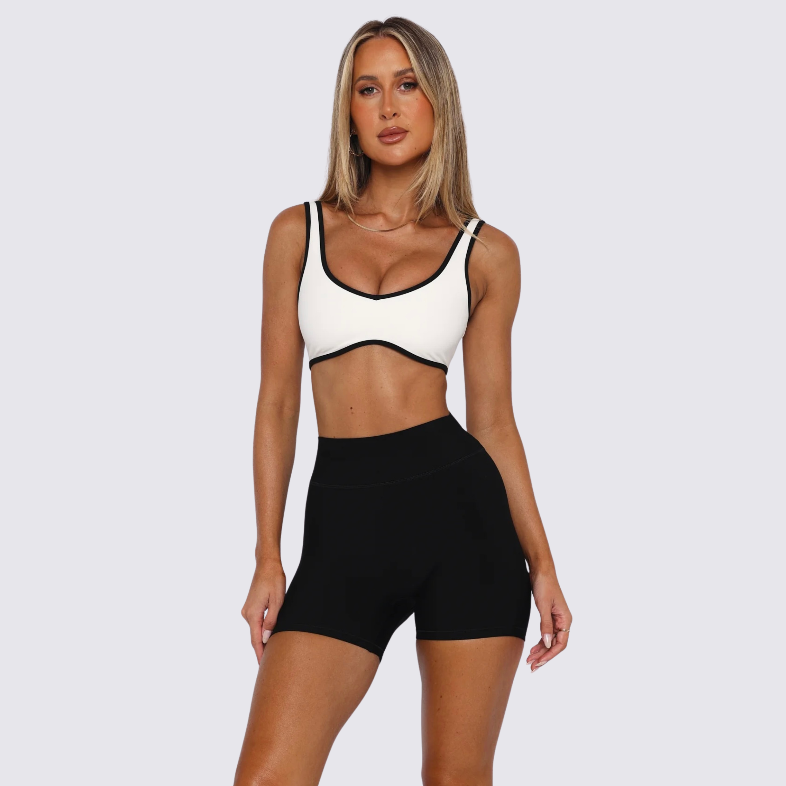 Flex Support Bra with Stripes