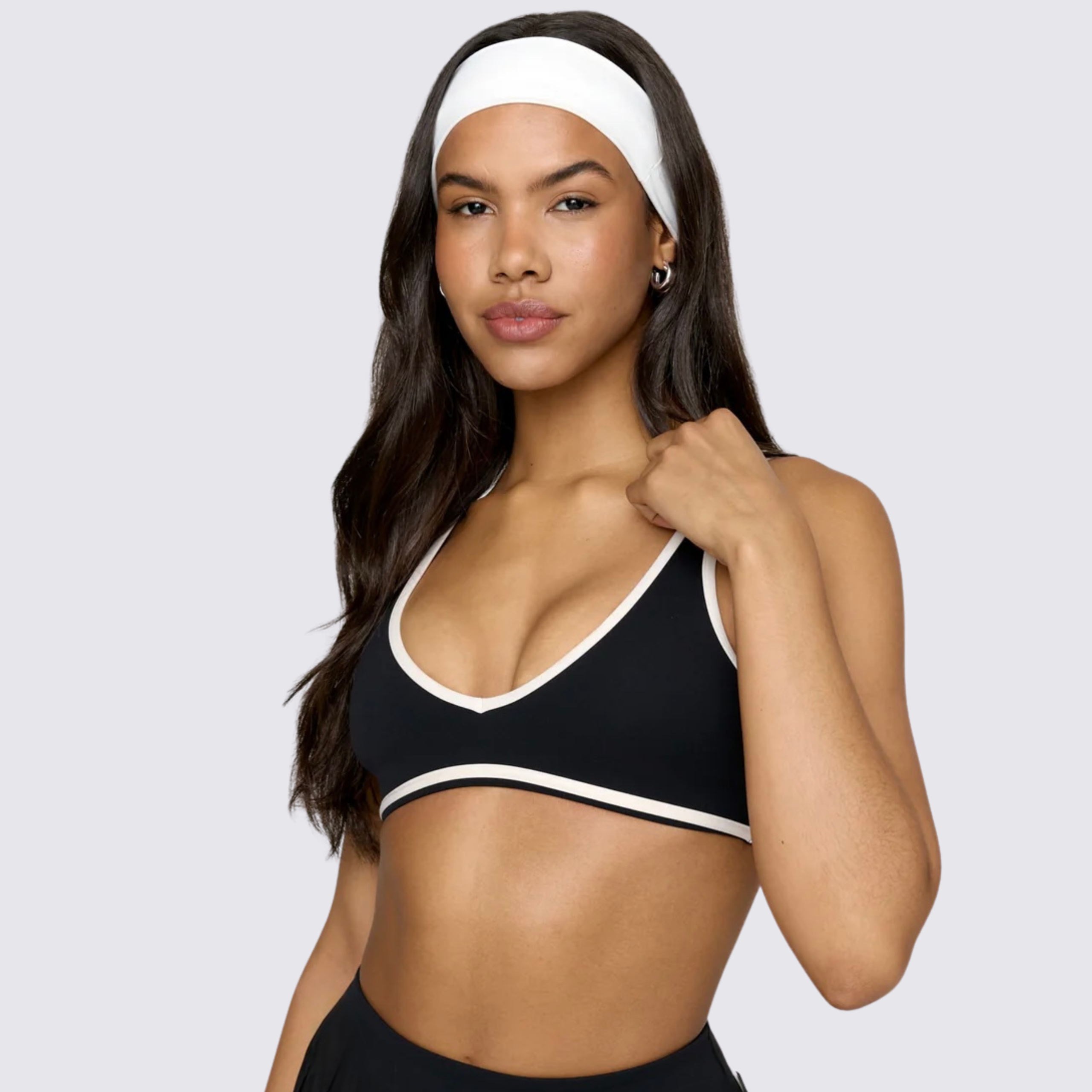 Flex Support Bra with Stripes