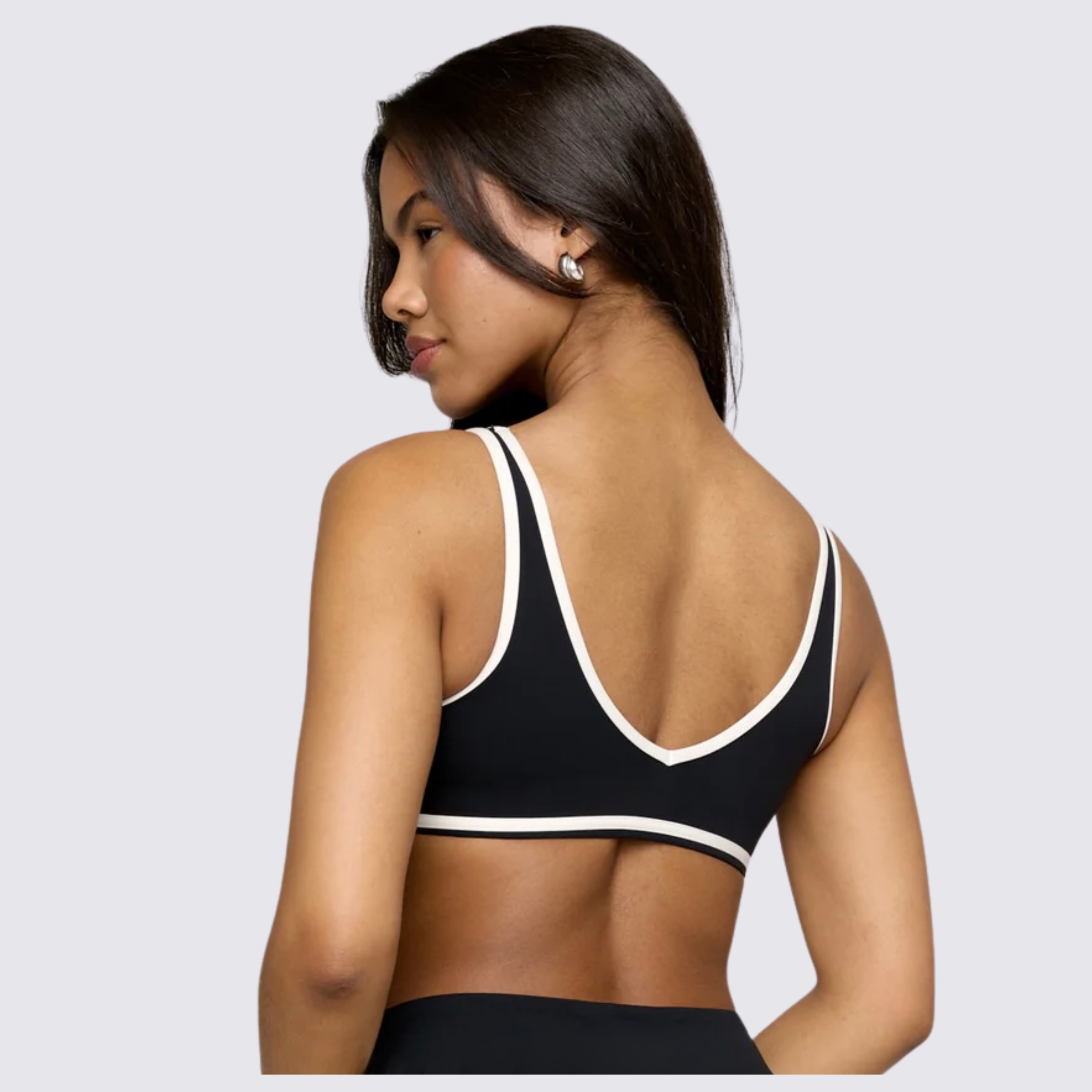 Flex Support Bra with Stripes