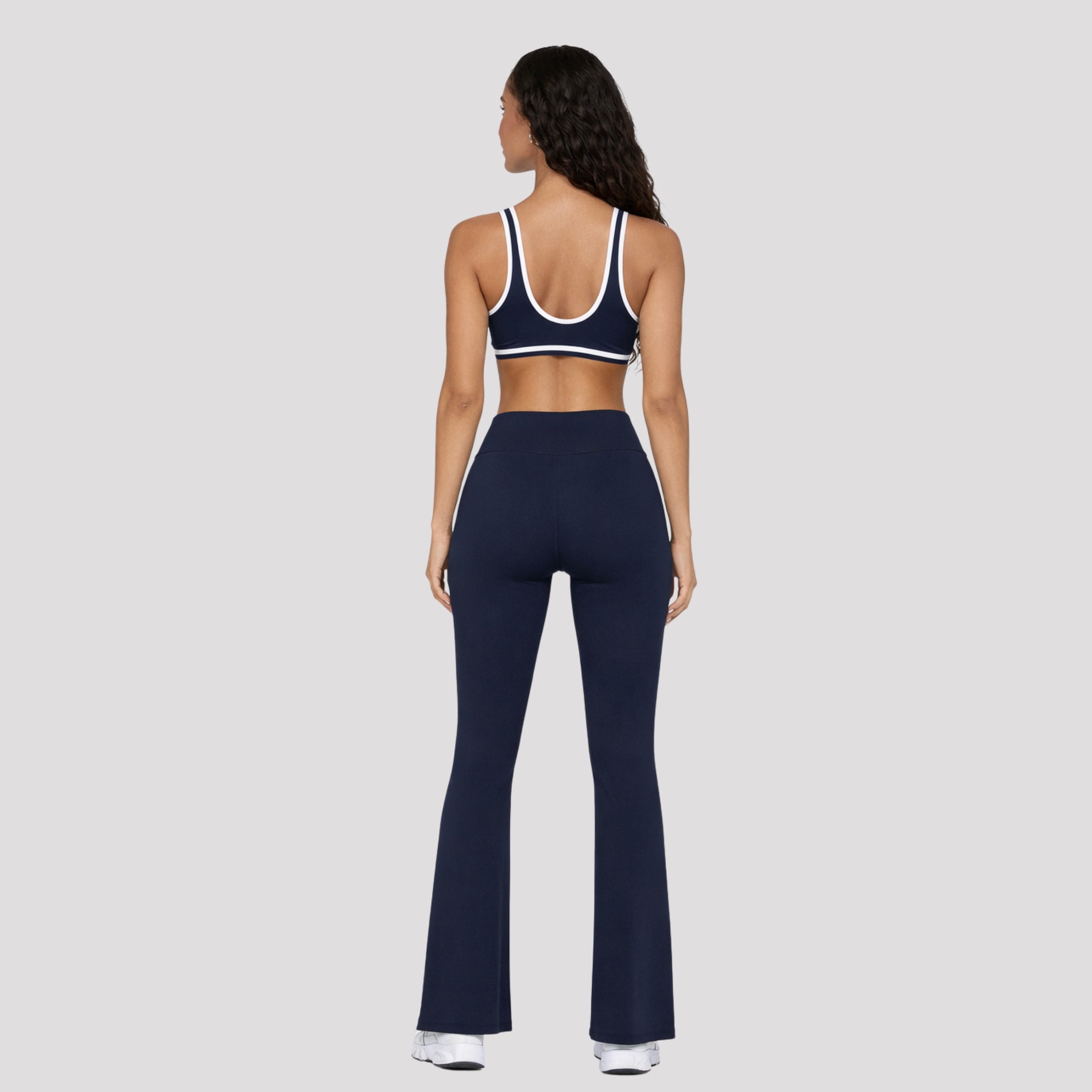 Sculpt Seamless Flare Leggings | Navy
