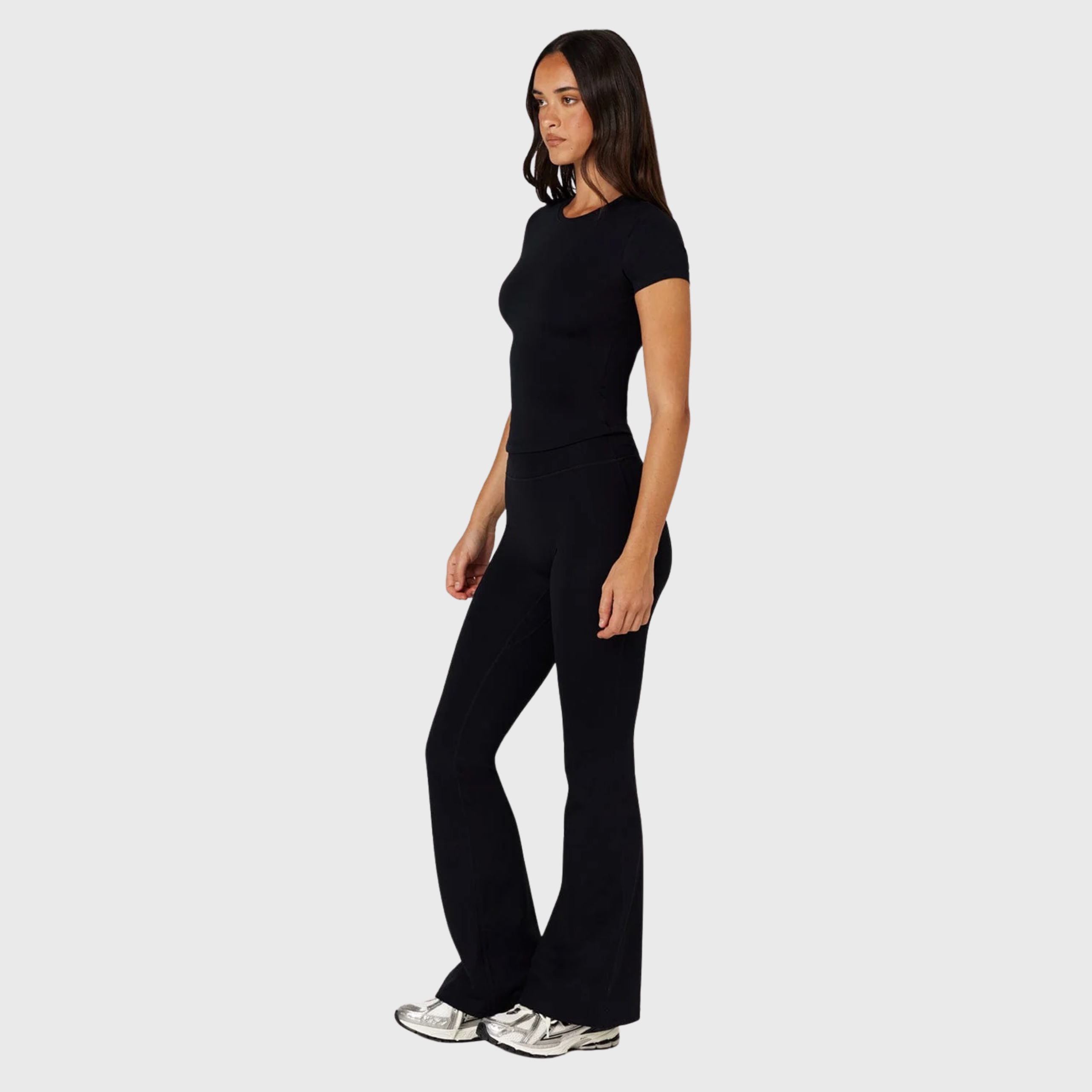 Sculpt Seamless Flare Leggings | Black
