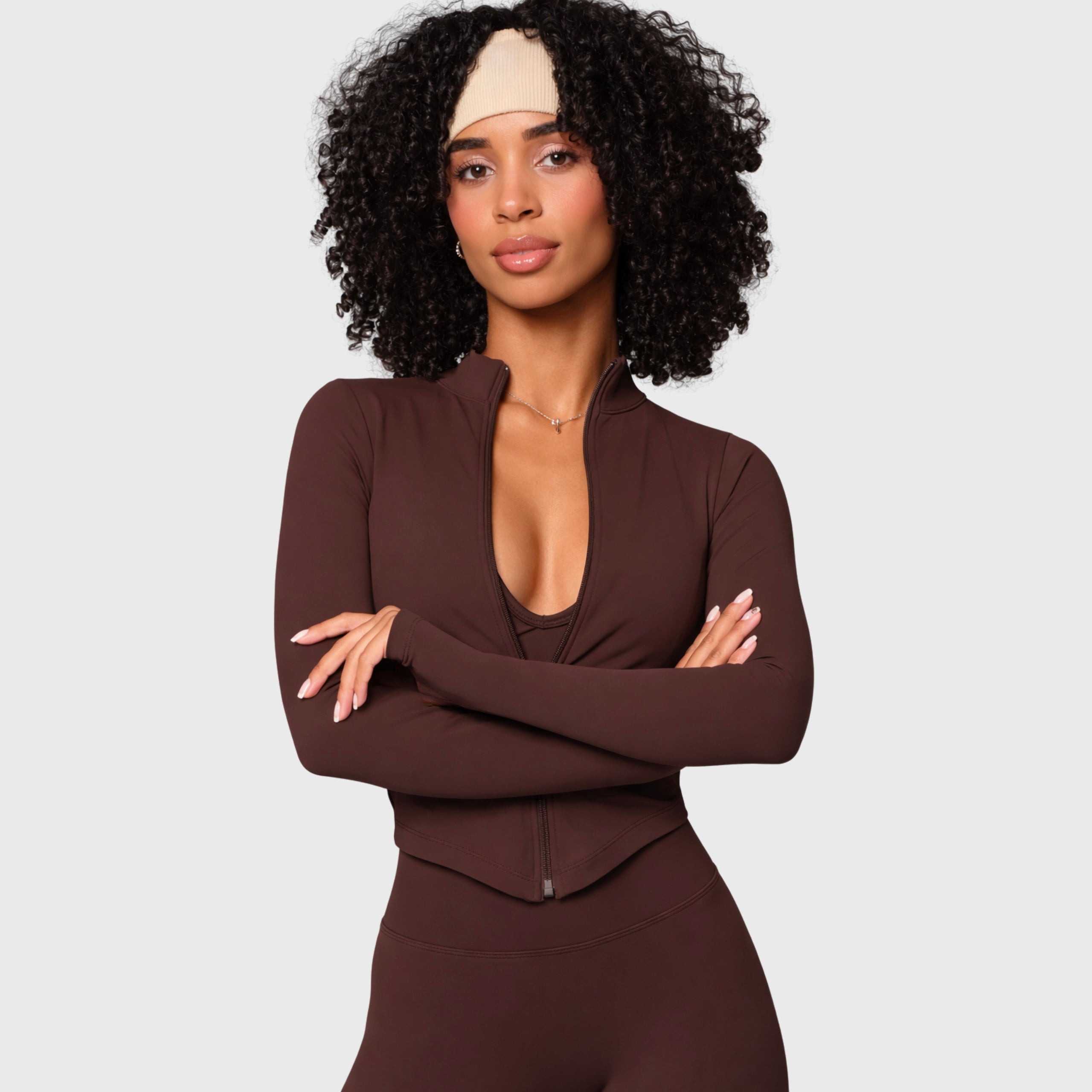Core Stretch Jacket | Brown