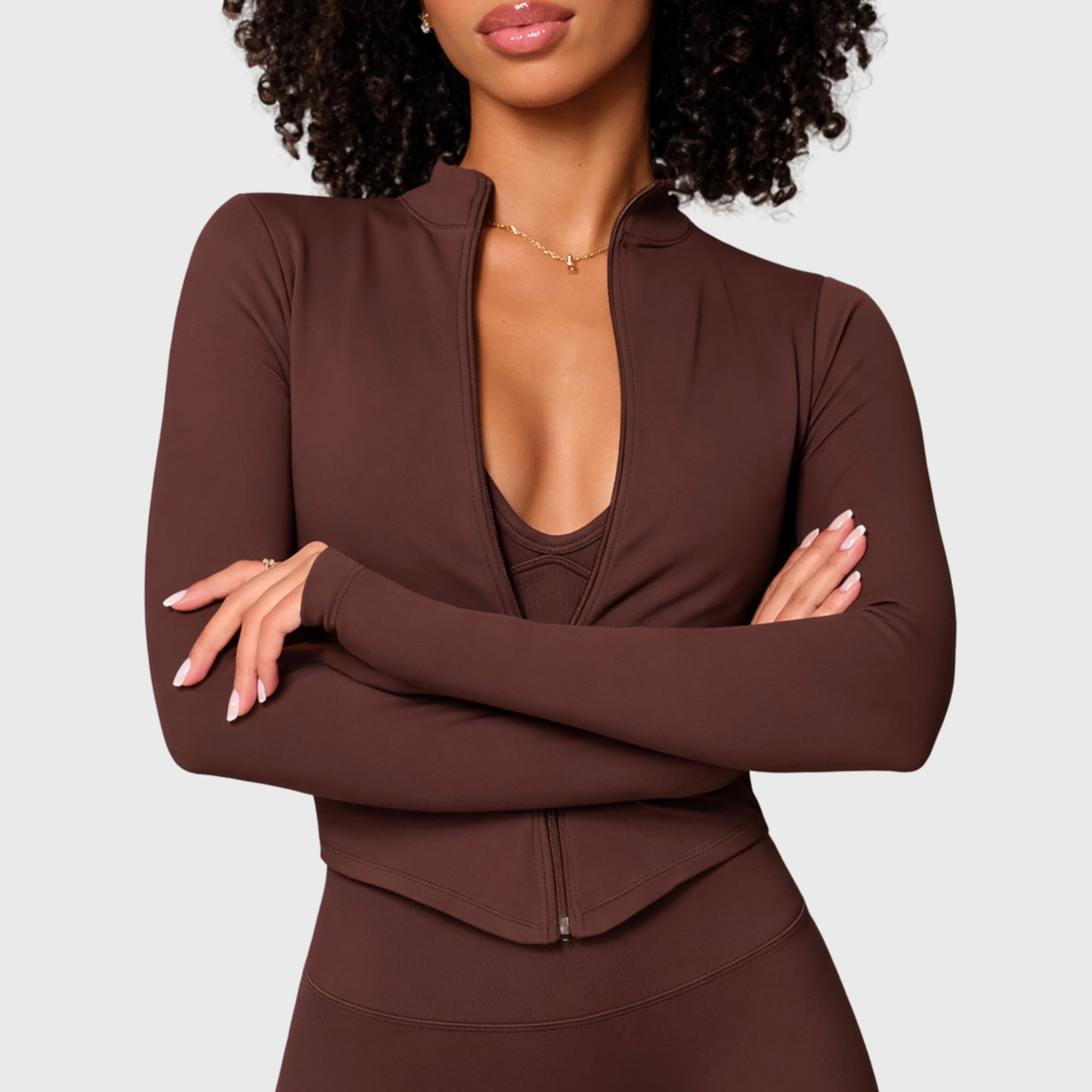 Core Stretch Jacket | Brown