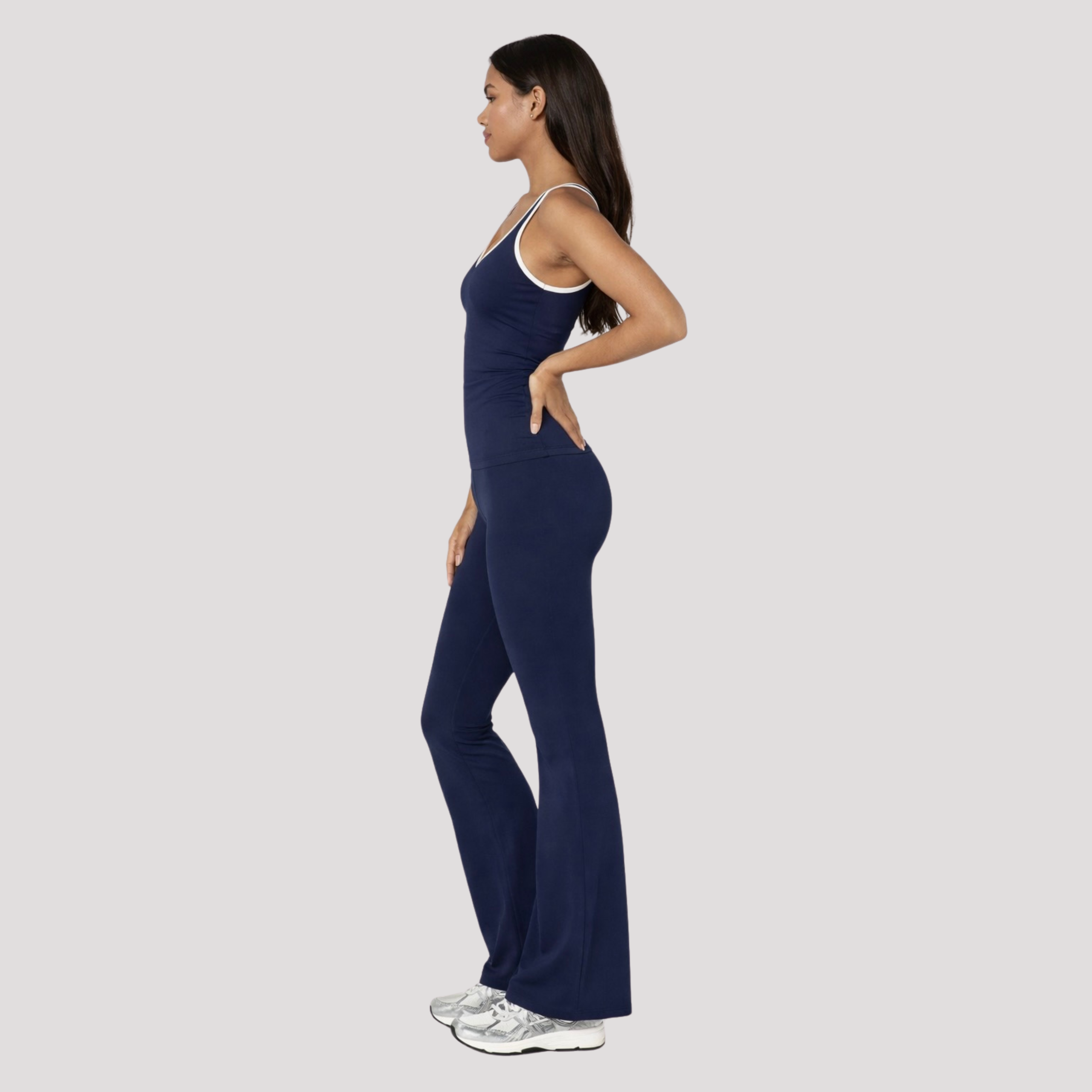 Sculpt Seamless Flare Set | Set of 2 - Navy
