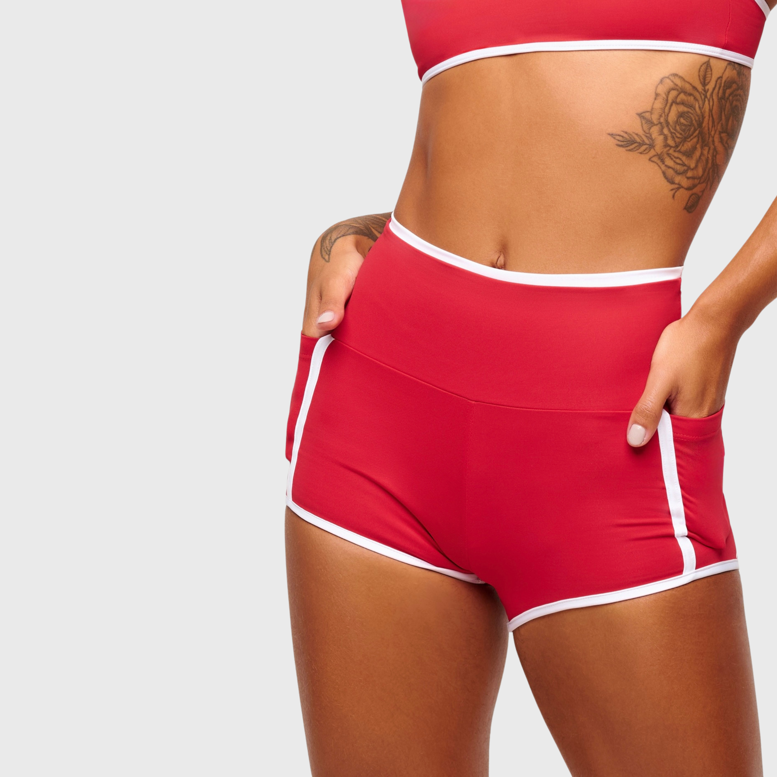 Off Duty Shorts | Red